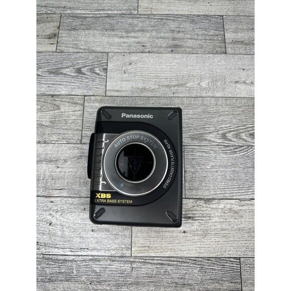 Panasonic Cassette Player - Personal Portable Stereo - Black (RQ-P35) - Picture 1 of 7